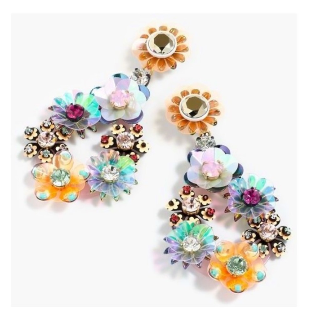 New Aldo Floral Earrings